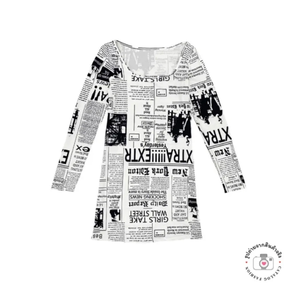 Mini dress long sleeved. - Picture 3 of 8